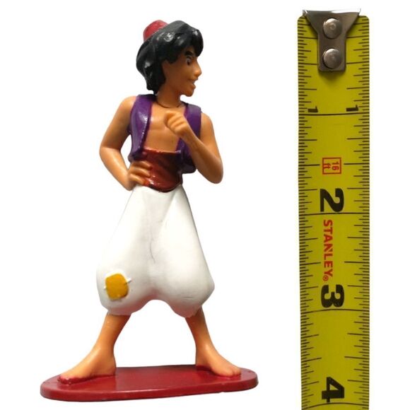 Disney Aladdin Prince Ali‎ Figure Cake Topper PVC 3.5" Mini Figurine Plastic. - Picture 2 of 16